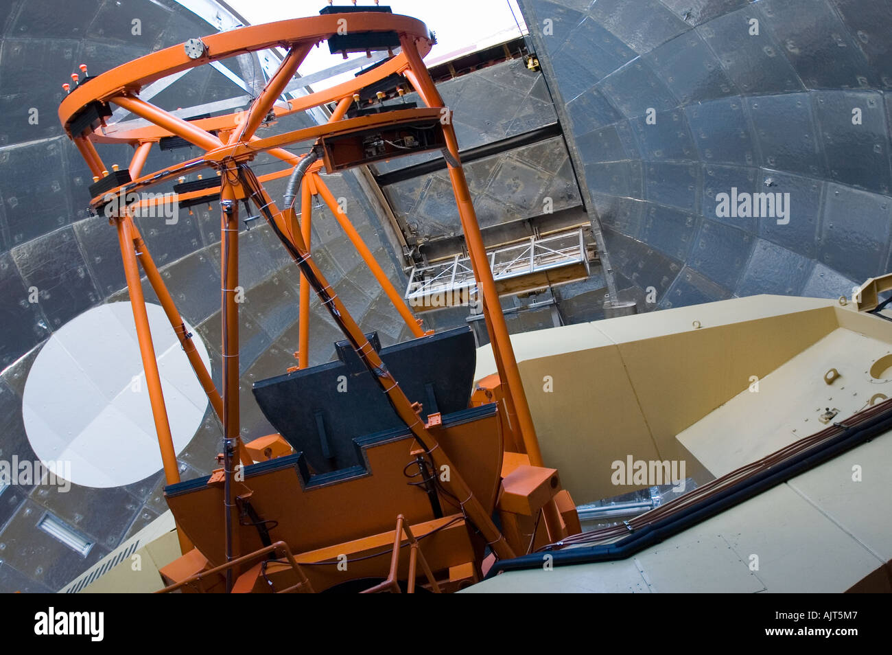 Télescope infrarouge de la NASA, complètement sécurisé, Mauna Kea, Hawaii Banque D'Images