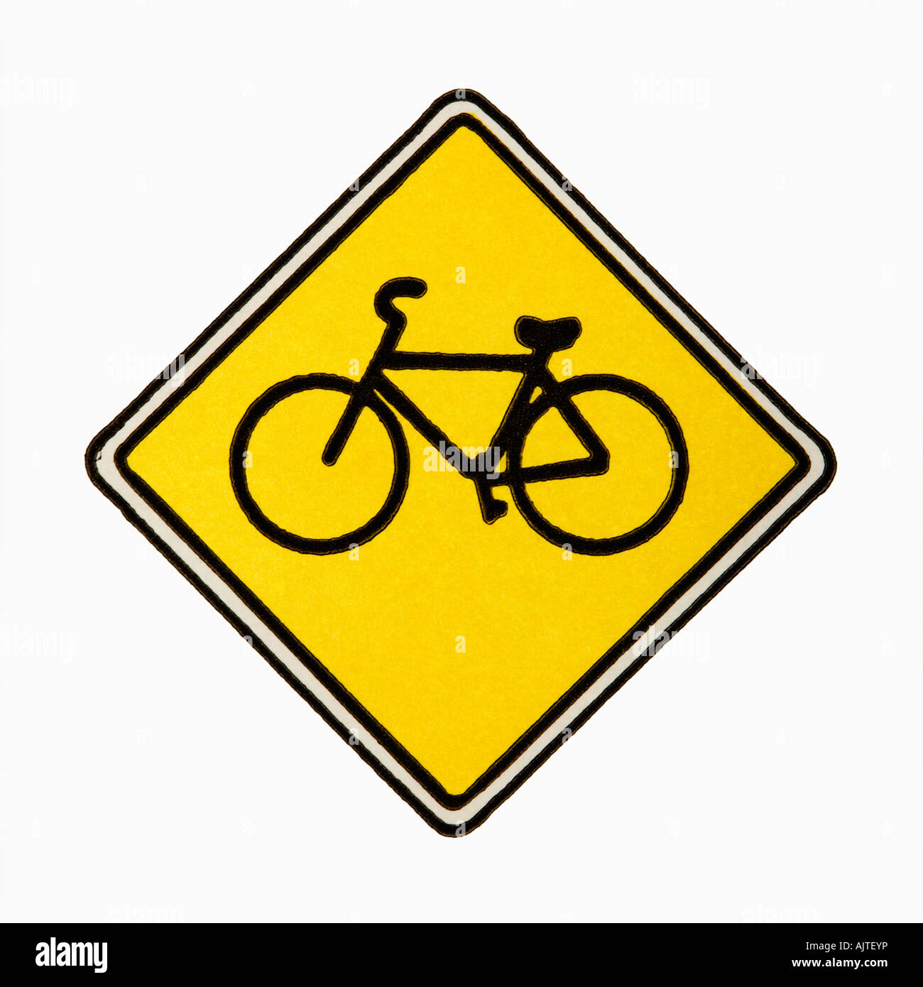 Location road sign against white background Banque D'Images