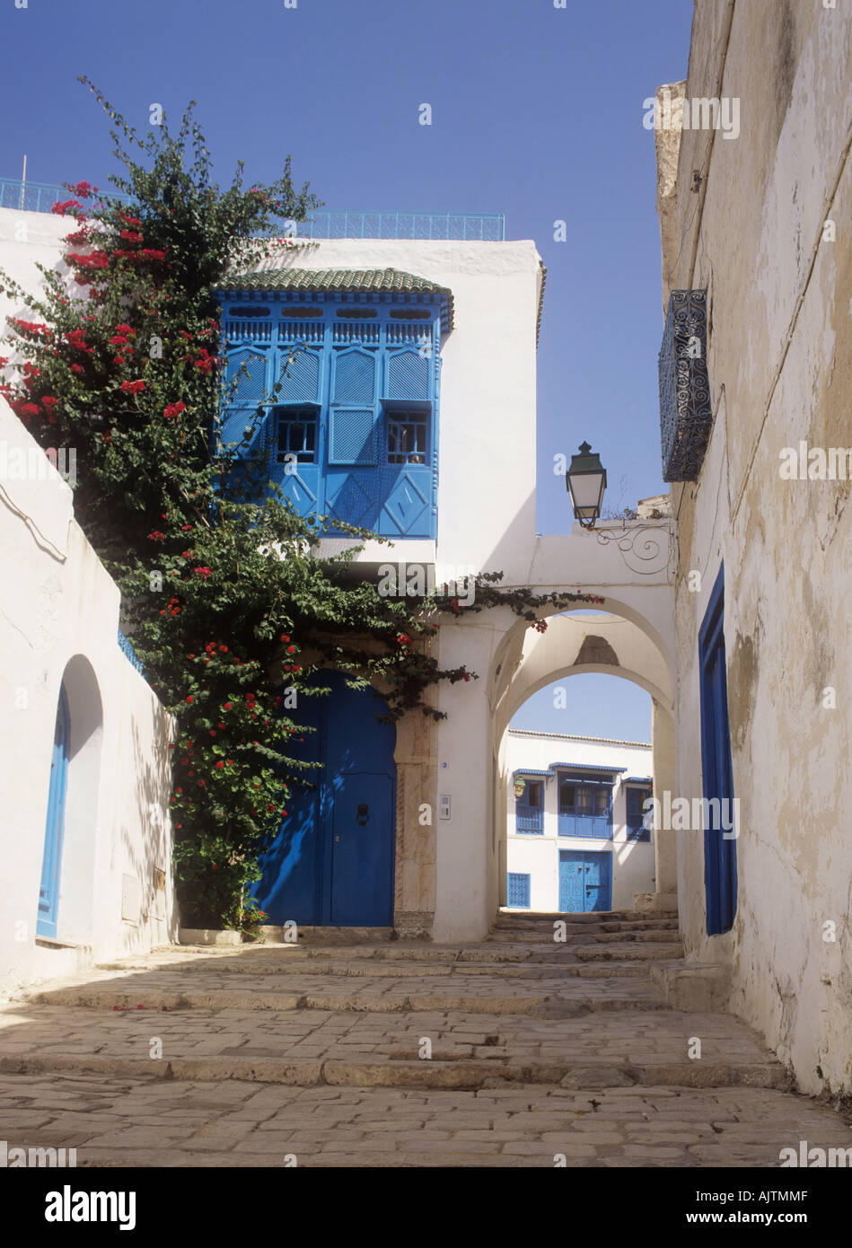 Sidi Bou Said Tunisie Banque D'Images