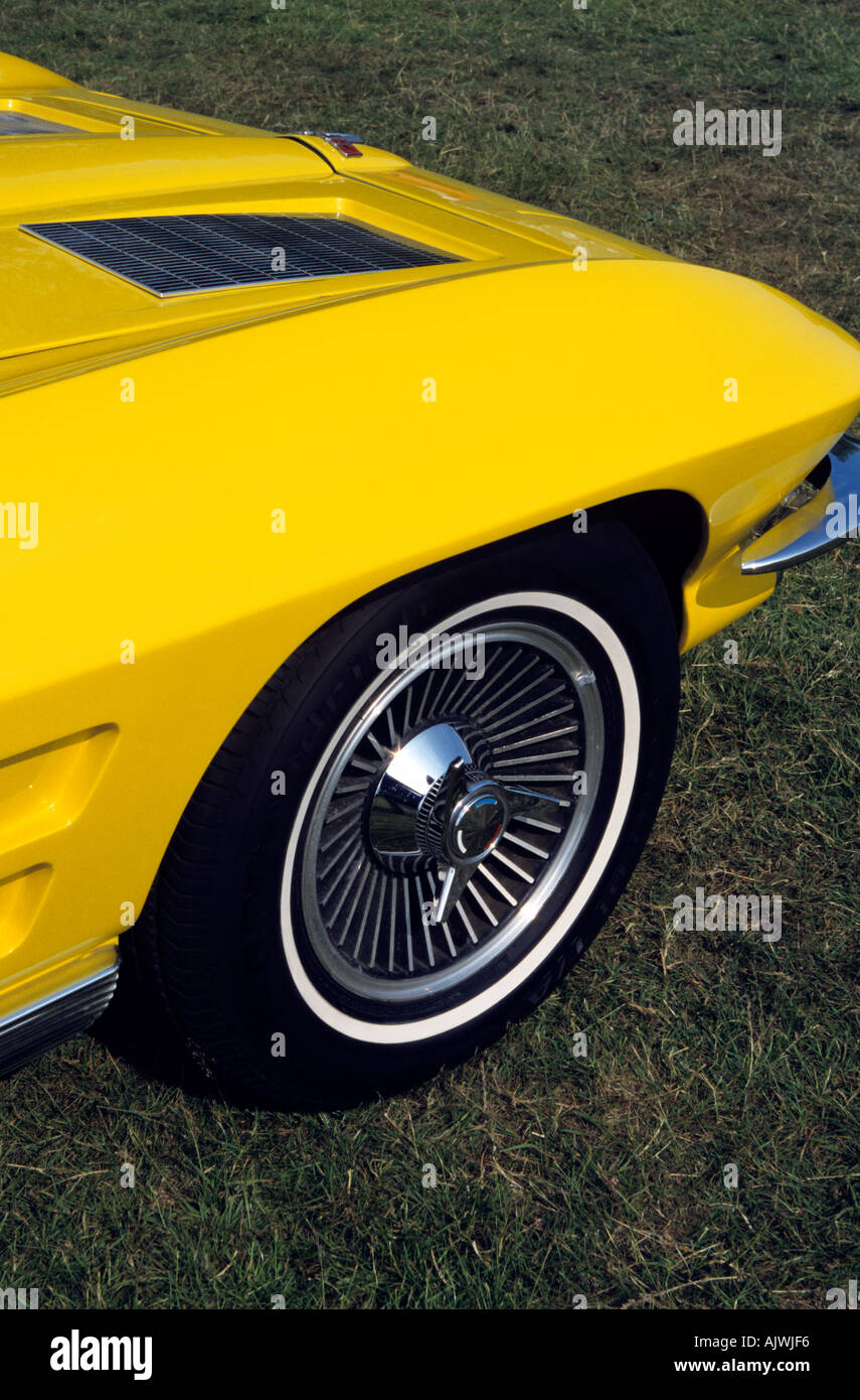 Chevrolet Corvette Stingray cabriolet de 1963. Mots-clés années 60 années 60 années 60 années 60 années 60 Banque D'Images