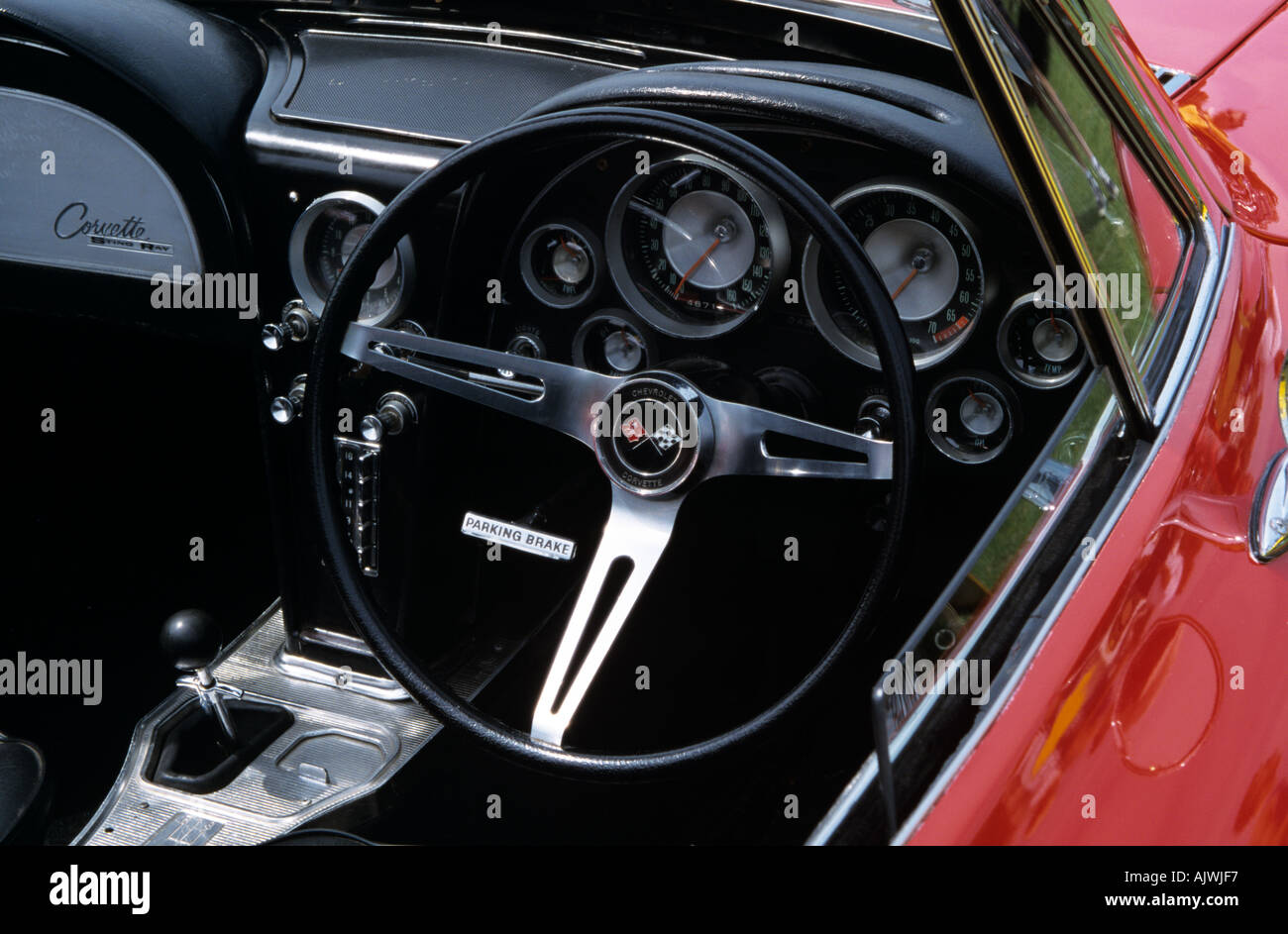 Chevrolet Corvette Stingray cabriolet de 1963. Mots-clés années 60 années 60 années 60 années 60 années 60 Banque D'Images