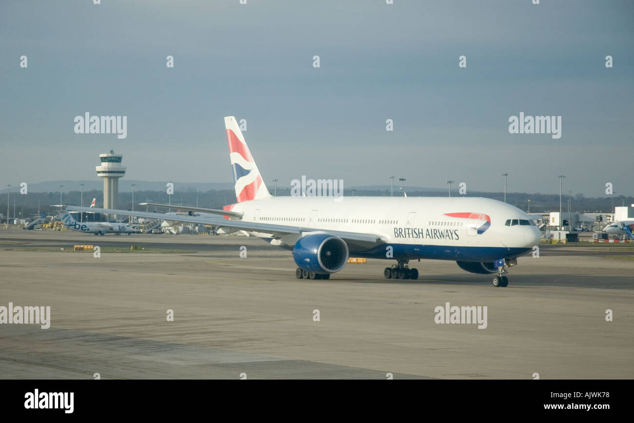 British Airways jet Banque D'Images