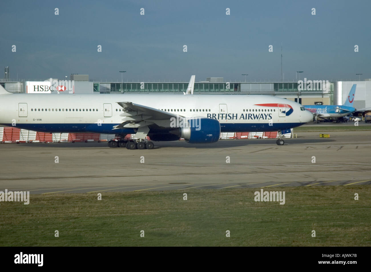 British Airways jet Banque D'Images
