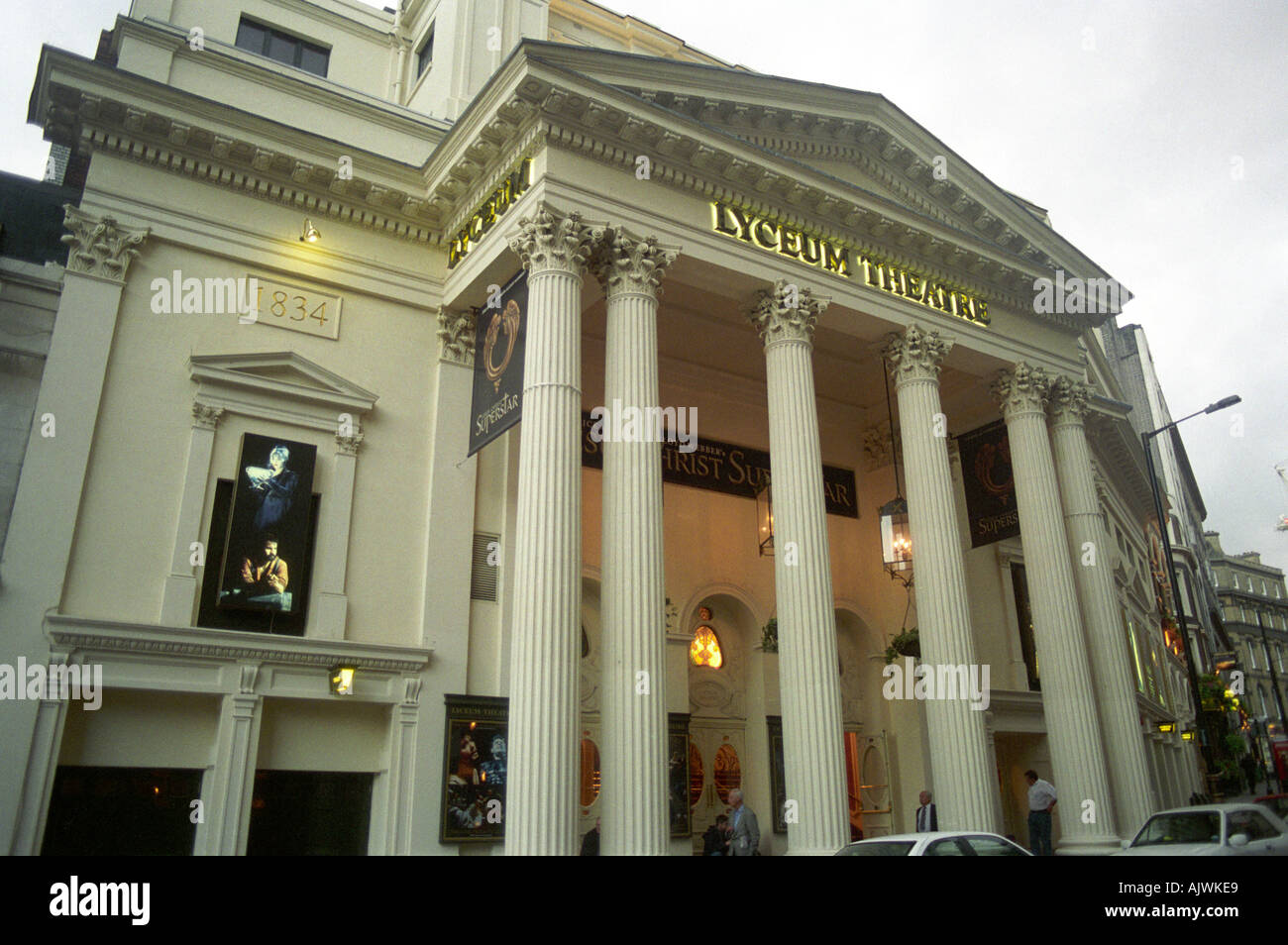 Le Lyceum Theatre sur le brin dans le centre de Londres Banque D'Images