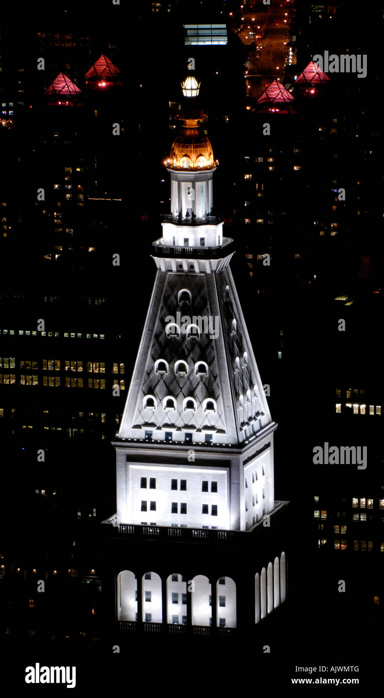 Tour d'assurances-vie La Métropolitaine, Manhattan, New York, USA Banque D'Images