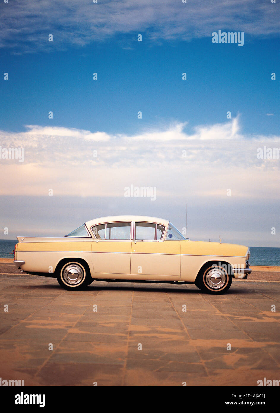 Vintage Car. Années 1950. Vauxhall Cresta. British. Banque D'Images
