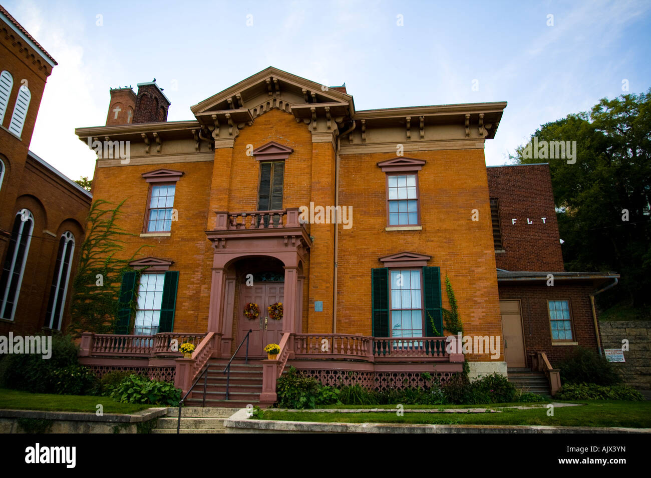 Genève illinois Jo Daviess County Historical Society Banque D'Images