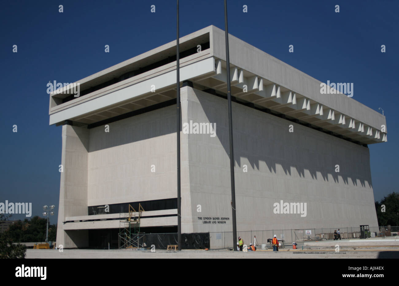 LBJ Lyndon Baines Johnson Library and Museum Austin Octobre 2007 Banque D'Images