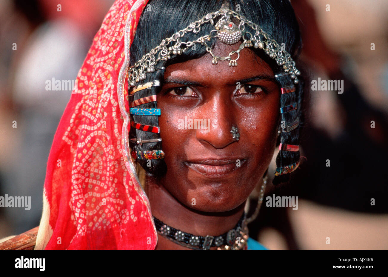 Femme de Gipsy Banque D'Images