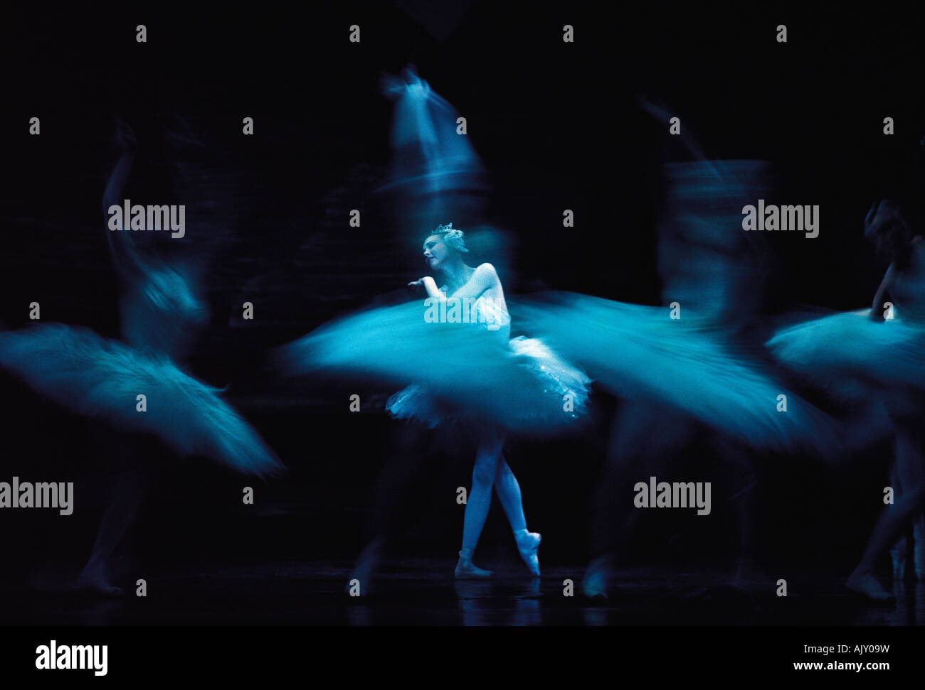 Ballet traditionnel des arts de la scène. Ballerine. Australie. Banque D'Images