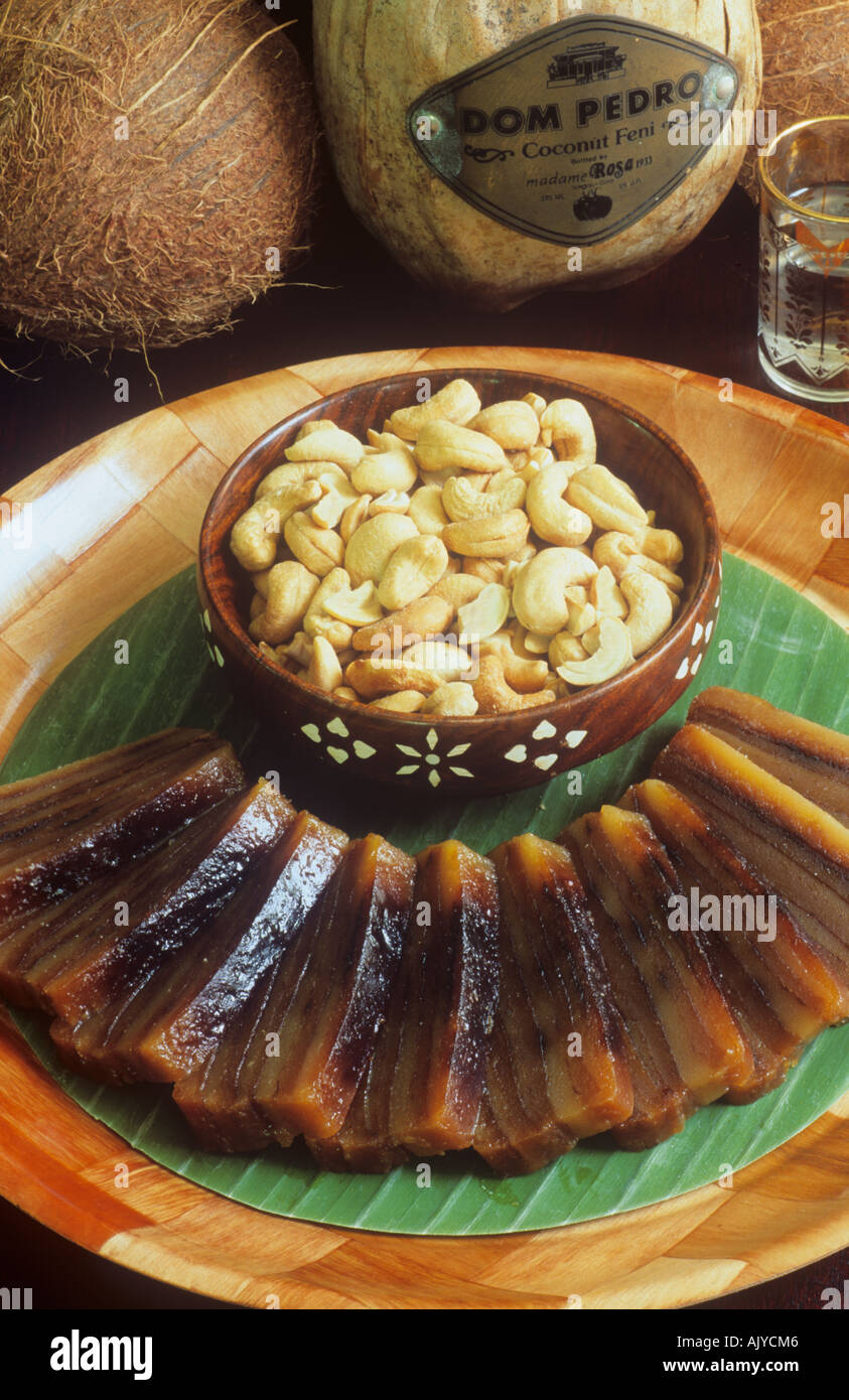 L'Inde Goa Dessert Nourriture Bebinca Banque D'Images