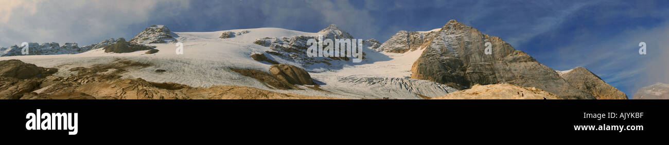 Abri de l'eau Nord Marmolada Banque D'Images
