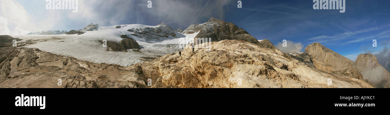 Abri de l'eau Nord Marmolada Banque D'Images