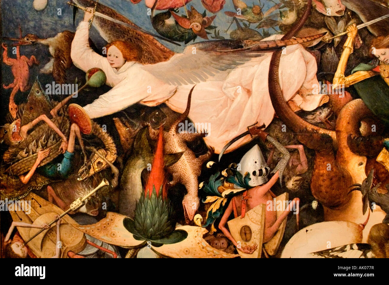 Pieter Breugel Brueghel 2 ll l'Aîné le combat entre Carnaval et Carême Brussel Anvers 1564 1638 Banque D'Images
