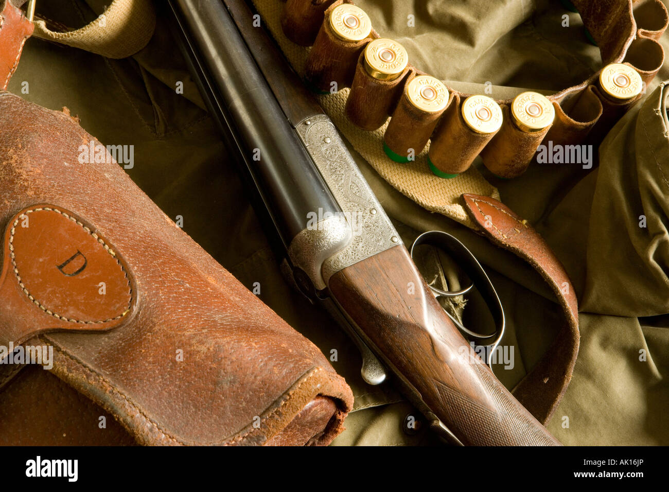 Vieilles Cartouches De Fusil De Chasse Banque d'image et photos - Alamy