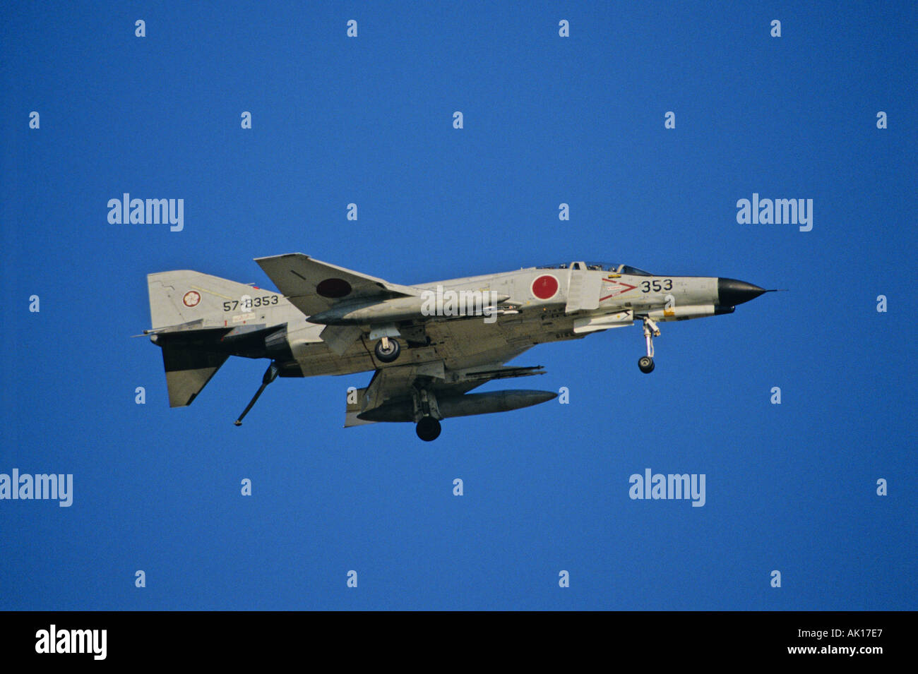 Japanese F-4 Phantom fighter aircraft Banque D'Images