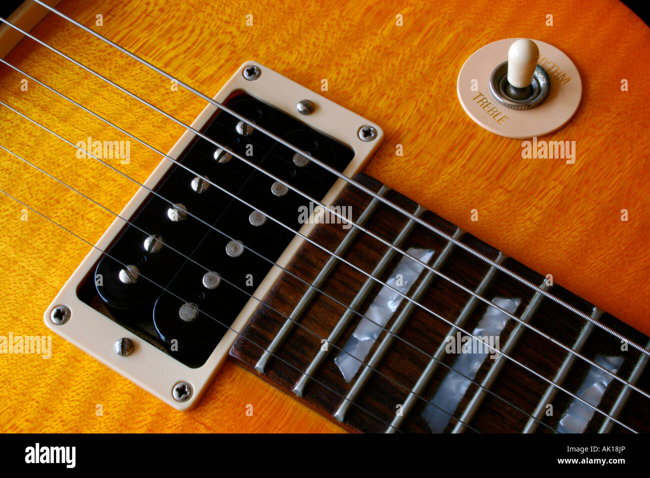 Les Paul Gary Moore Edition Ltd Guitare Photo Stock - Alamy
