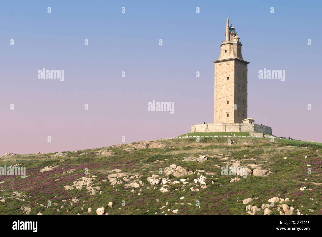 Torre de Hercules, La Coruña (A Coruña, Galice, Espagne) Banque D'Images