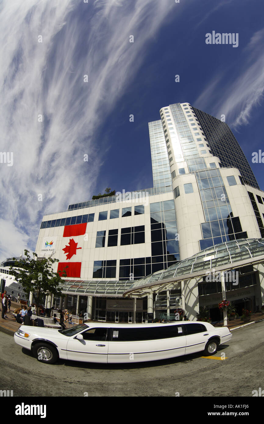 Canada Place, Vancouver, Canada Banque D'Images