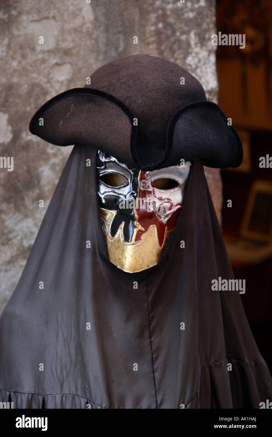 Un masque à Venise Banque D'Images