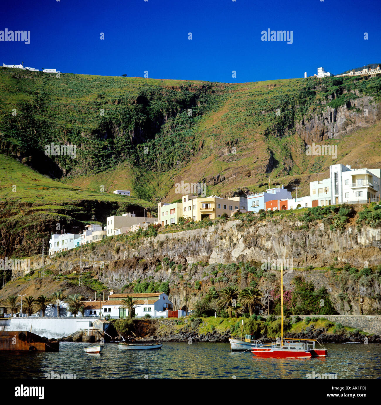 Le règlement à l'autre île de la palma canaries espagne Banque D'Images