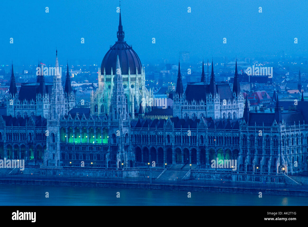 Bâtiment du Parlement européen, Budapest Banque D'Images