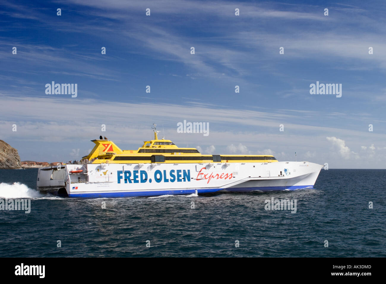 Fred Olson 'ferry Benchijigua Express' Banque D'Images