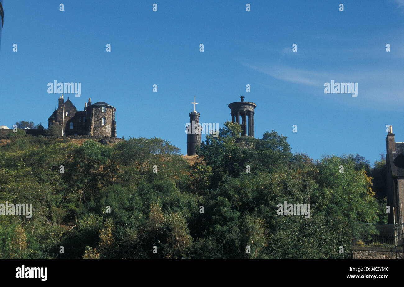 Calton Hill Edinburgh Scotland UK Banque D'Images