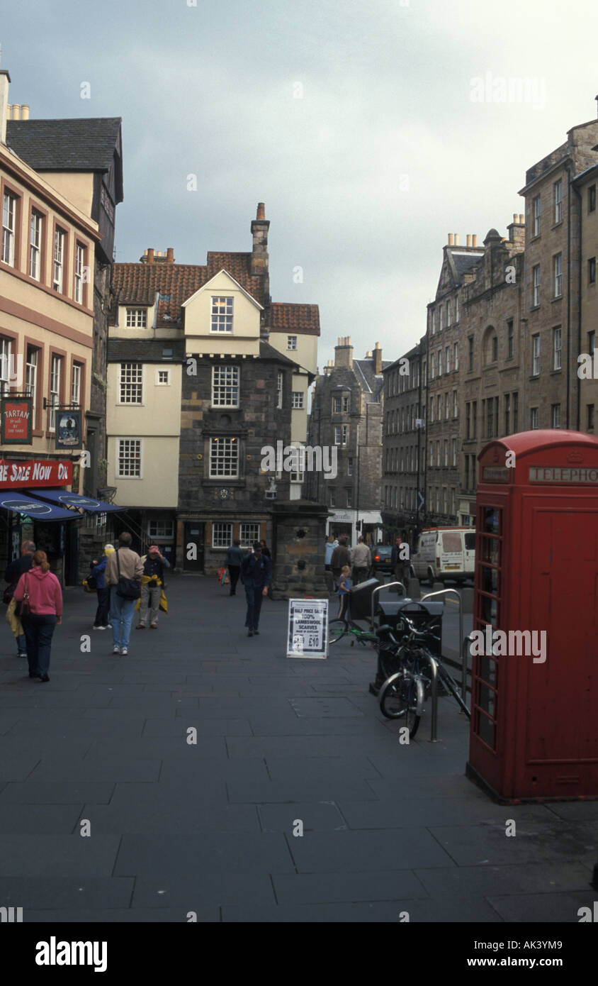 John Knox house Royal Mile Edinburgh Banque D'Images