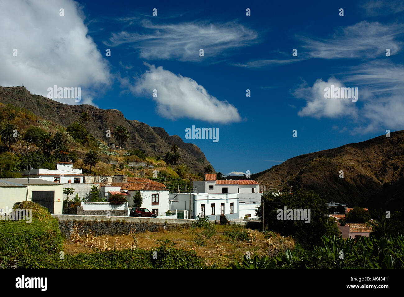 L'île de La Gomera, aux Canaries Banque D'Images