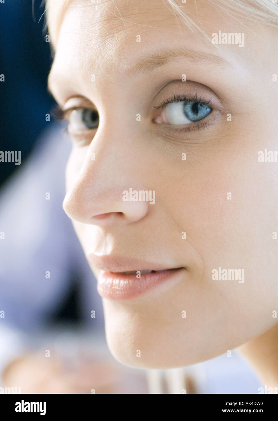 Femme, portrait Banque D'Images