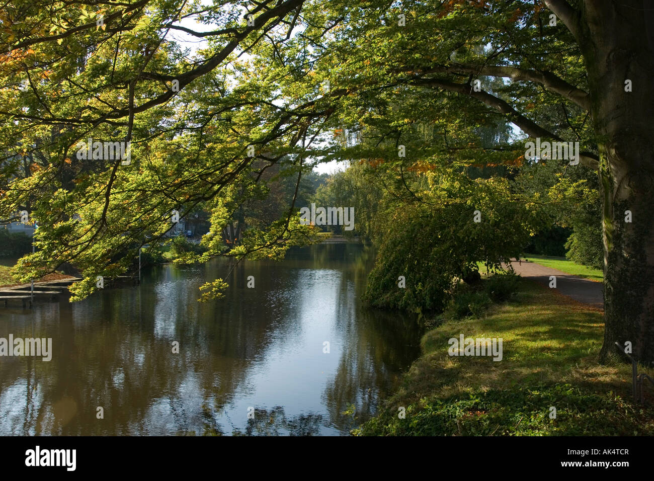 River Hunte, Oldenburg Banque D'Images