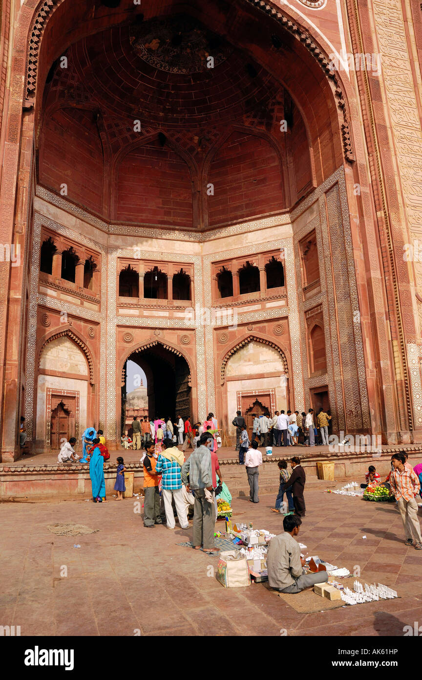 Mosquée Jami Masjid Fatehpur Sikri Banque D'Images