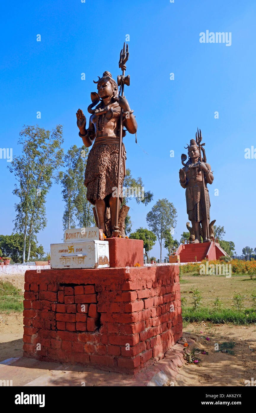 Statue de Shiva Banque D'Images