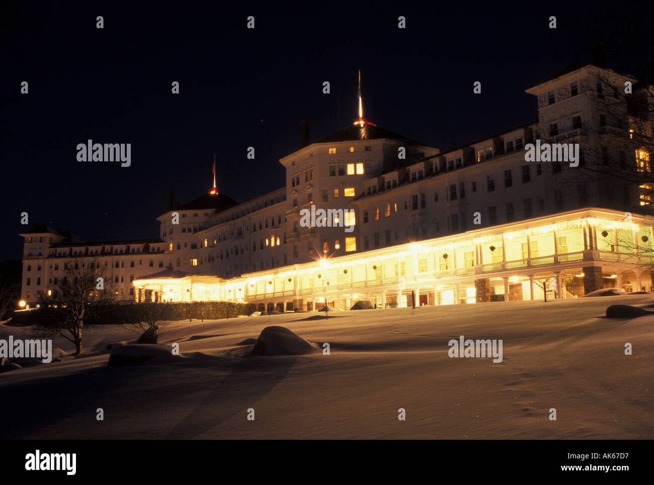 AJ17742, Bretton Woods, NH, New Hampshire Banque D'Images