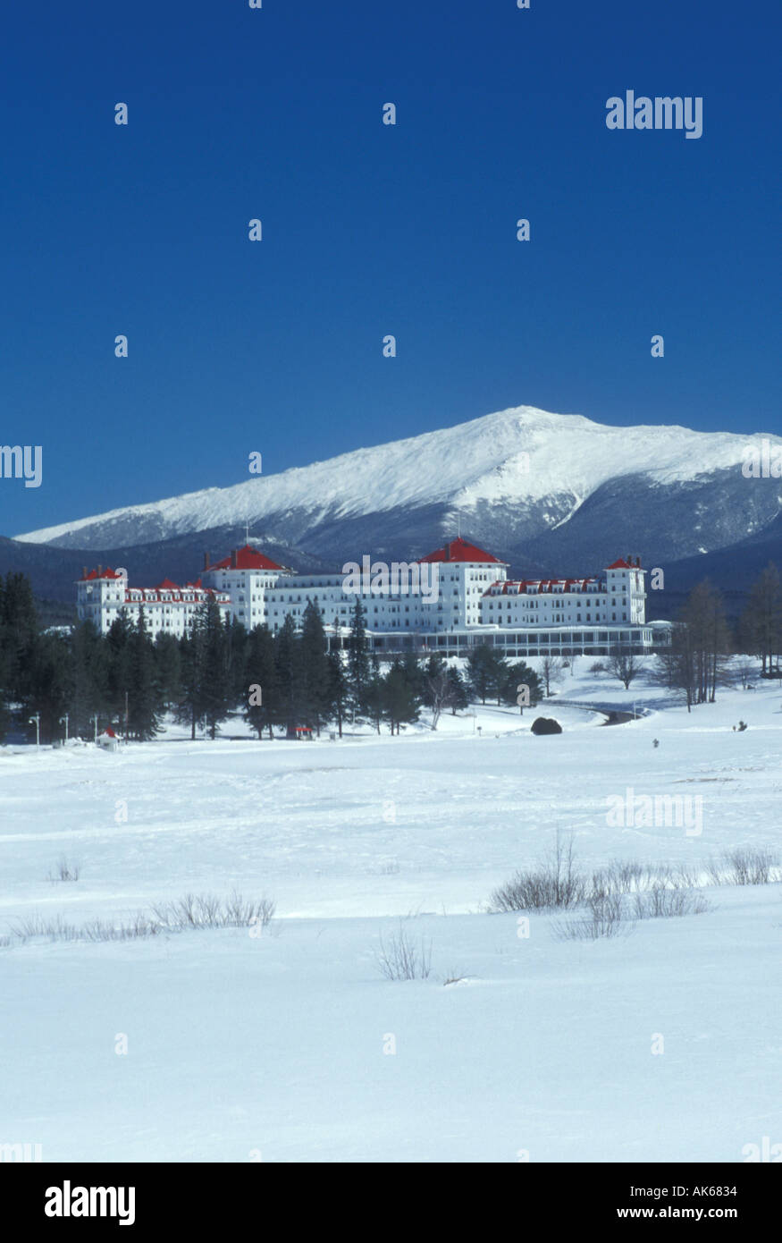 AJ17758, Bretton Woods, NH, New Hampshire Banque D'Images