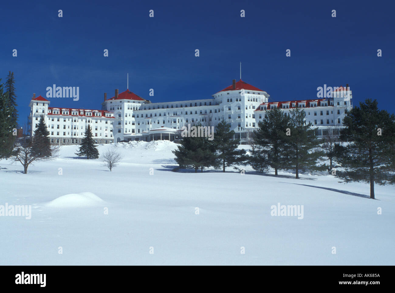 AJ17767, Bretton Woods, NH, New Hampshire Banque D'Images