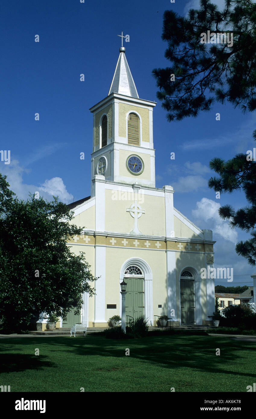 L'église historique de St Martinville Banque D'Images