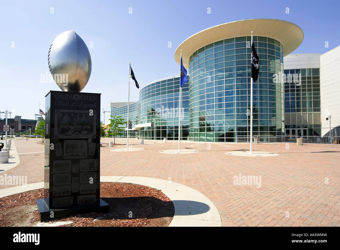 Le Resch Center et Brown County Veterans Memorial Complex Green Bay Wisconsin WI Banque D'Images