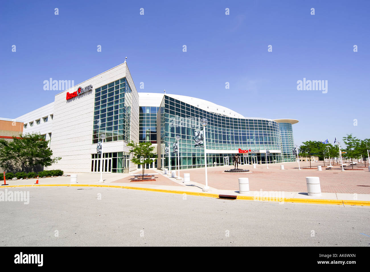 Le Resch Center et Brown County Veterans Memorial Complex Green Bay Wisconsin WI Banque D'Images