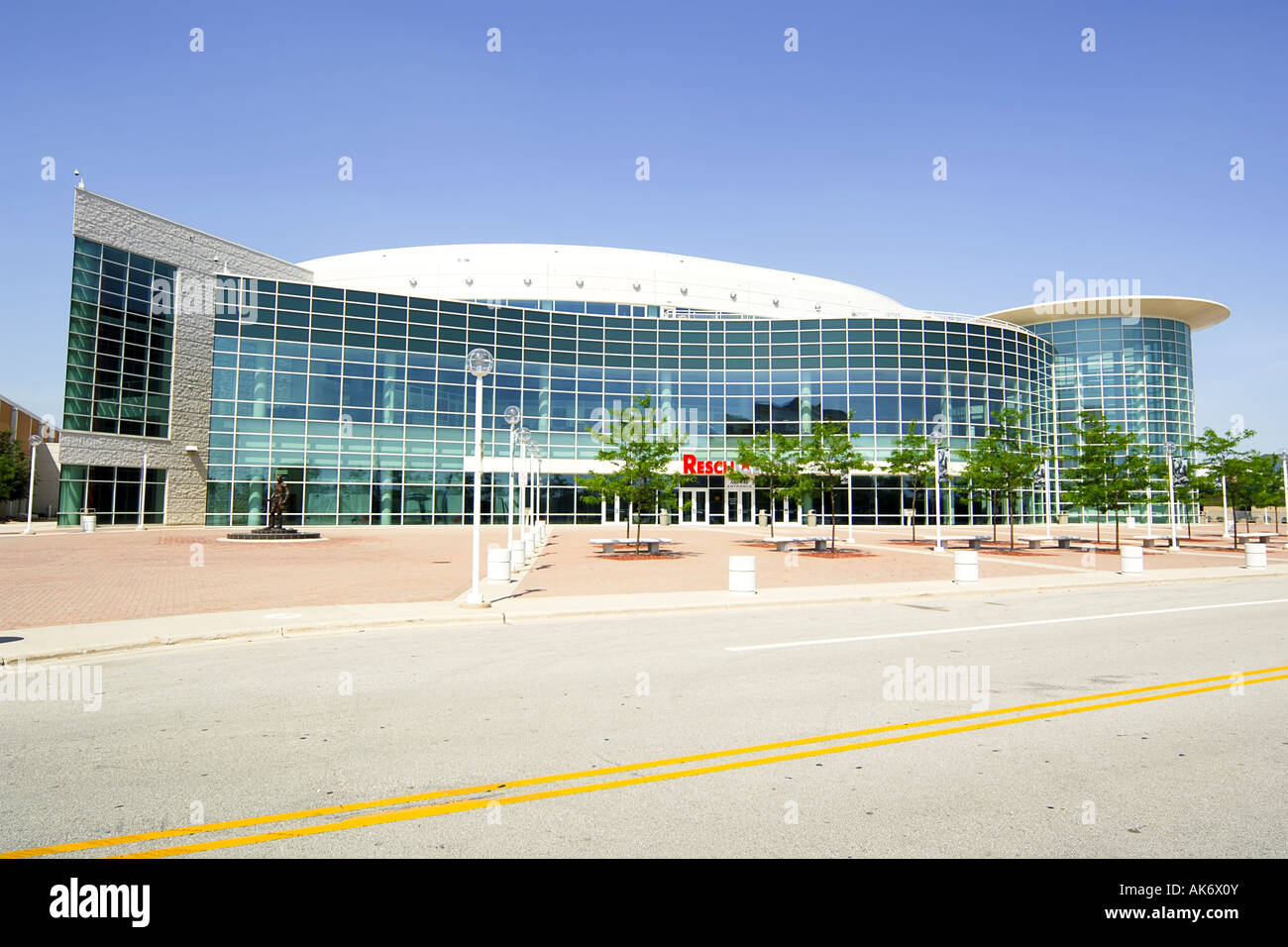 Le Resch Center et Brown County Veterans Memorial Complex Green Bay Wisconsin WI Banque D'Images