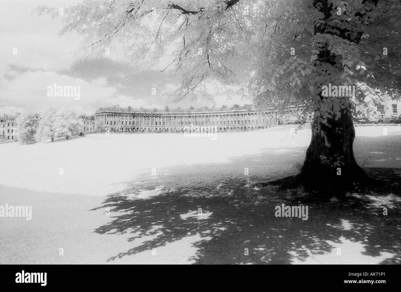 Le Royal Crescent, Bath Banque D'Images