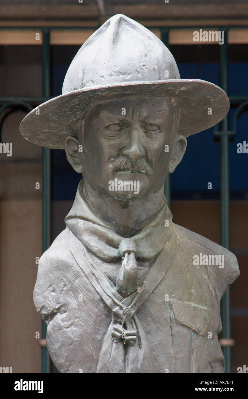 Statue de Lord Robert Baden Powell Banque D'Images