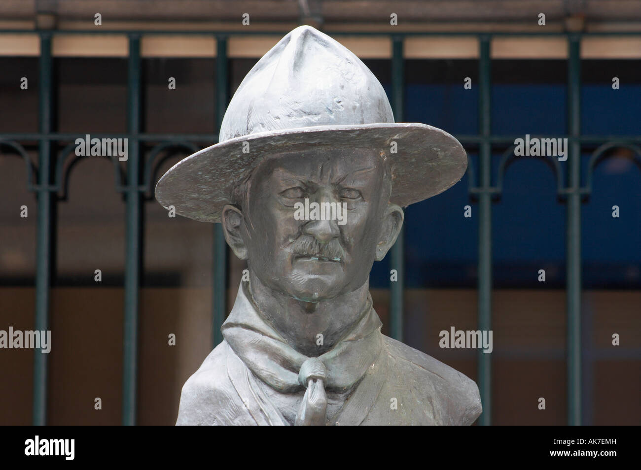 Statue de Lord Robert Baden Powell Banque D'Images