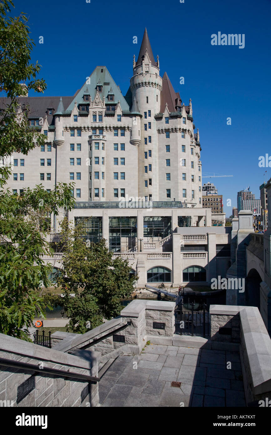 Château Laurier à Ottawa la capitale du Canada en Ontario Canada Amérique du Nord Banque D'Images