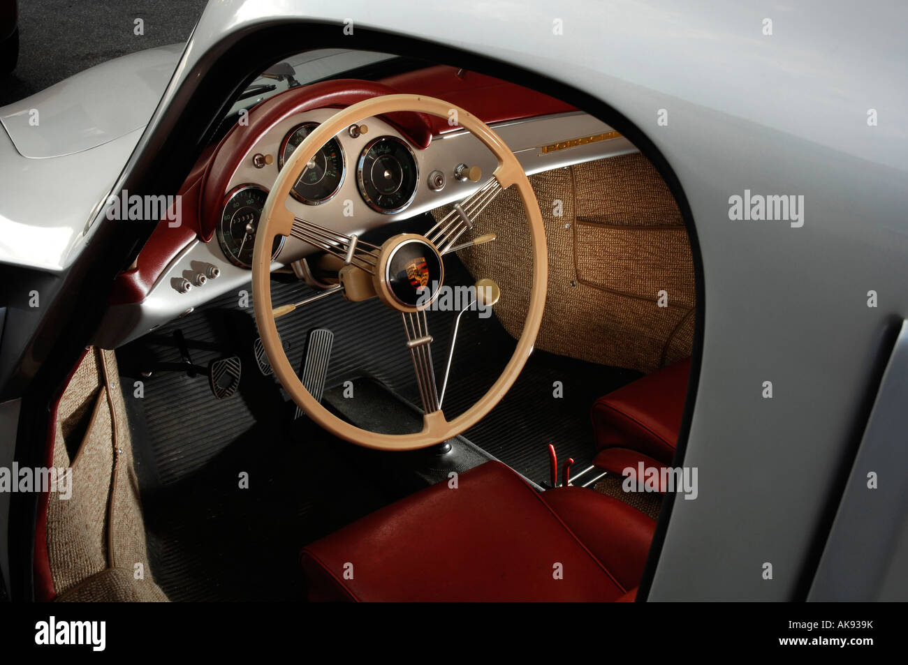 1956 Porsche 356 Carrera panaméricaine Banque D'Images