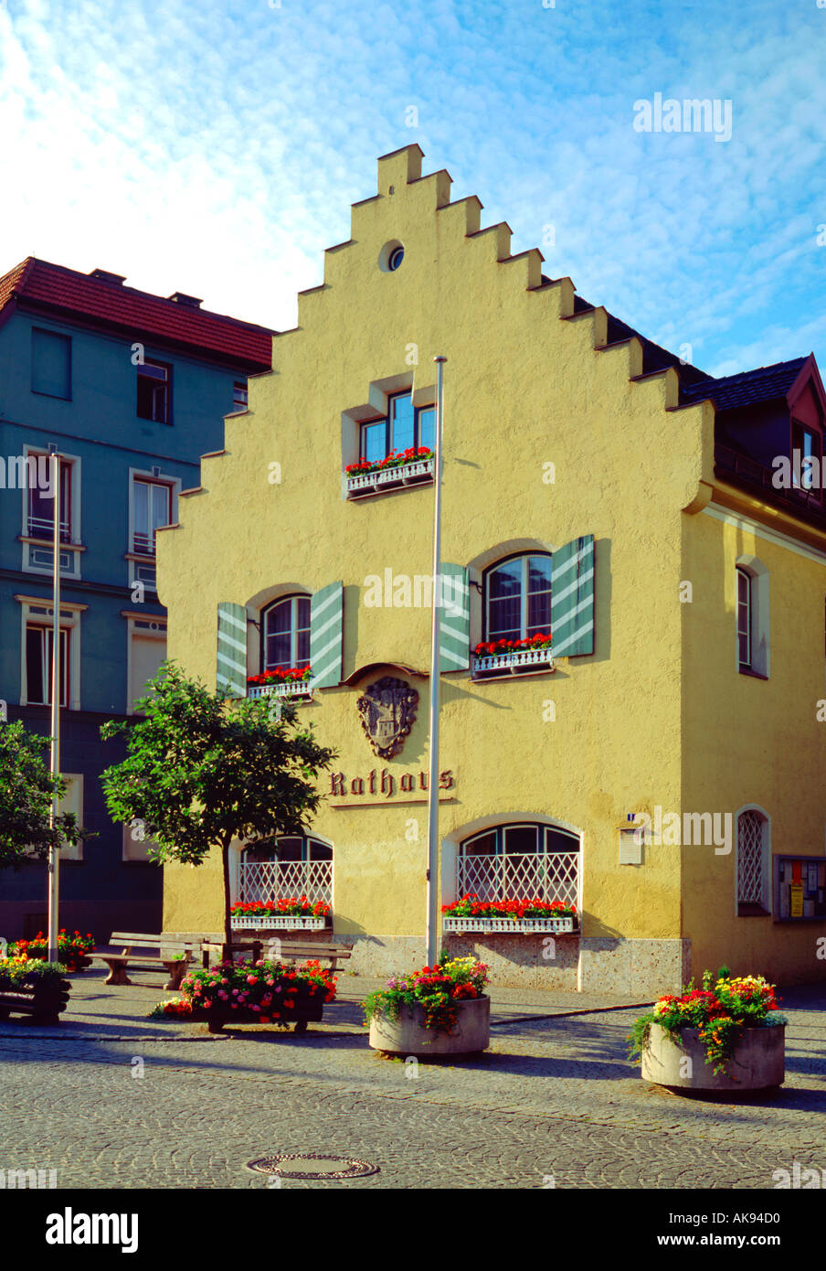 Holzkirchen Allemagne Haute-bavière Old town hall Banque D'Images