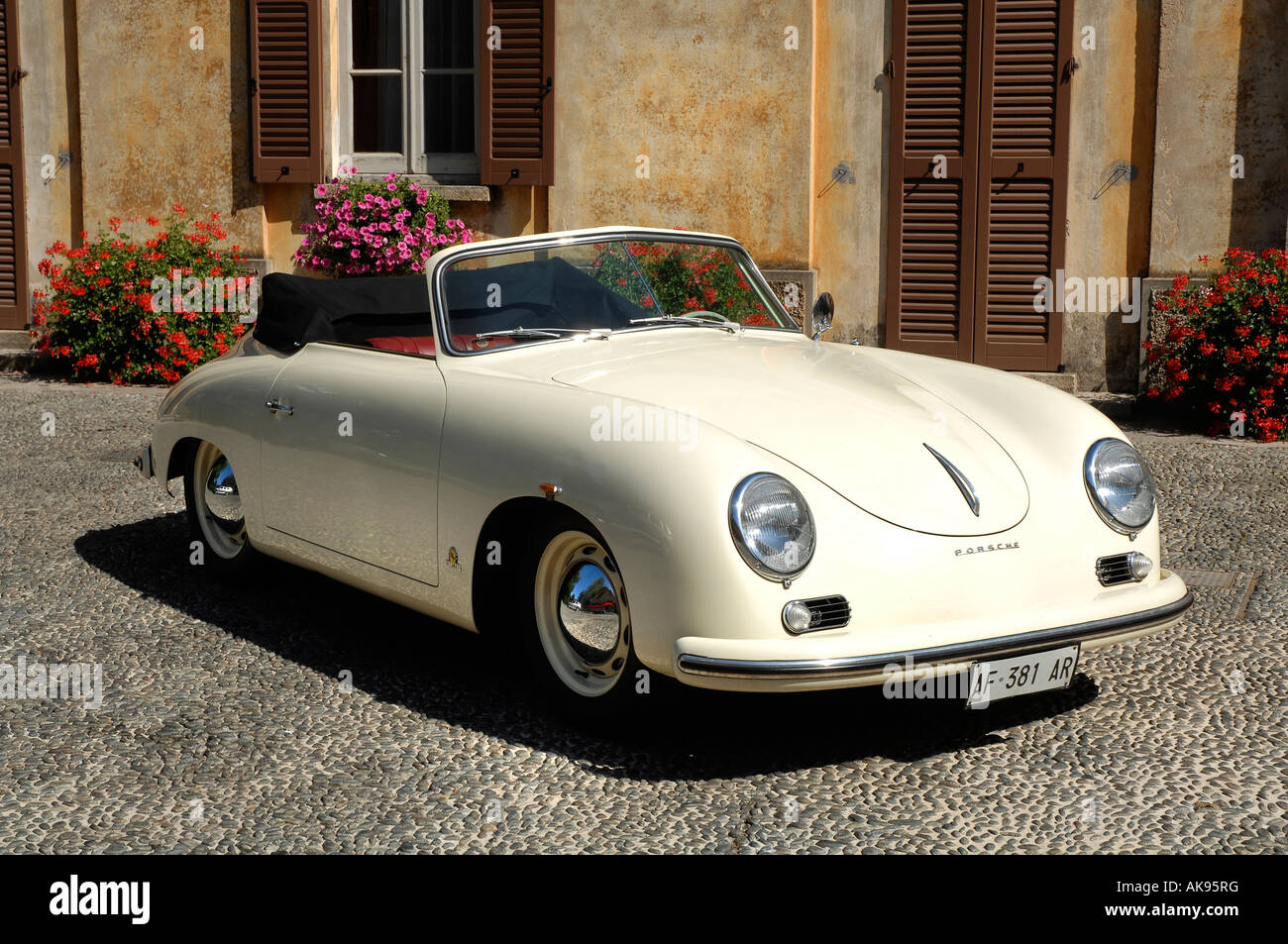 1954 Porsche 356 S Cabriolet 1300 Banque D'Images