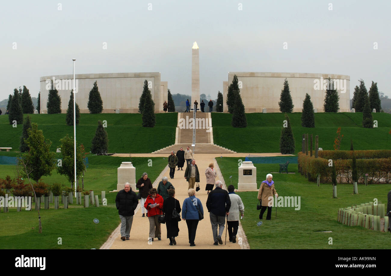 Le National Memorial Arboretum PRÈS DE ALREWAS,Staffordshire, Angleterre.UK Banque D'Images