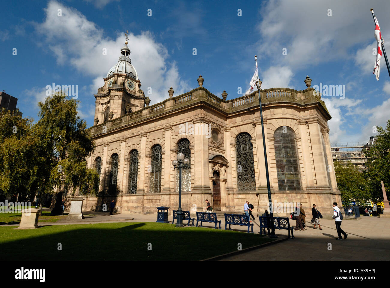 Cathédrale St Philips Birmingham West Midlands England UK Banque D'Images